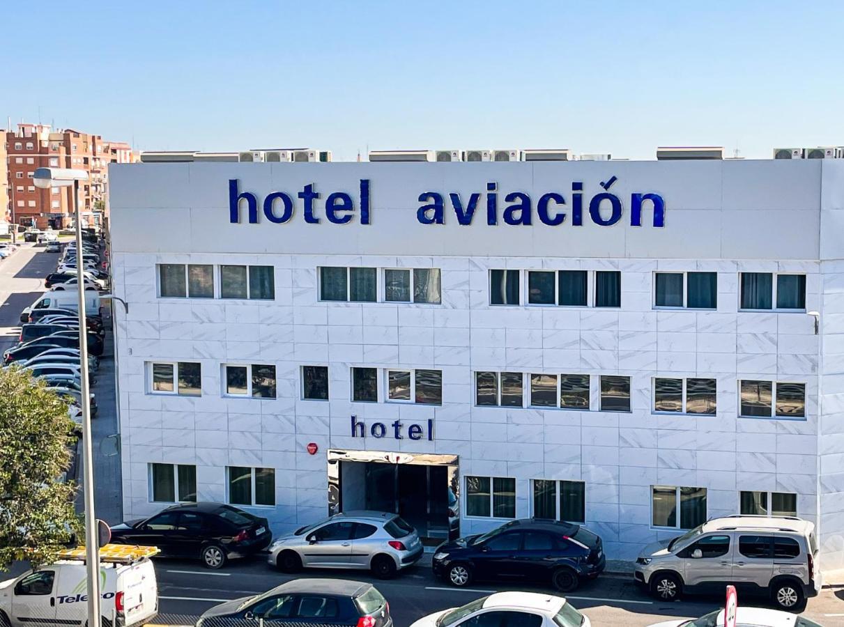 Hotel Aviacion Manises Buitenkant foto